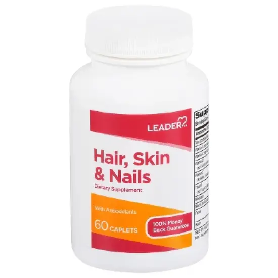 Leader Hair, Skin & Nails 60 Caplets image {9}