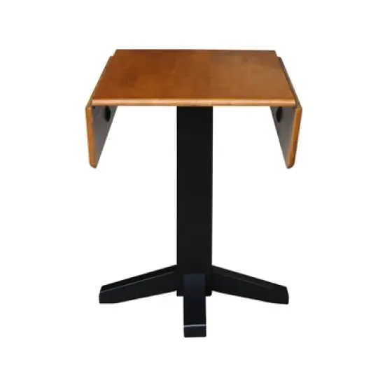 36" Sanders Square Dual Drop Leaf Dining Table - International Concepts image {6}