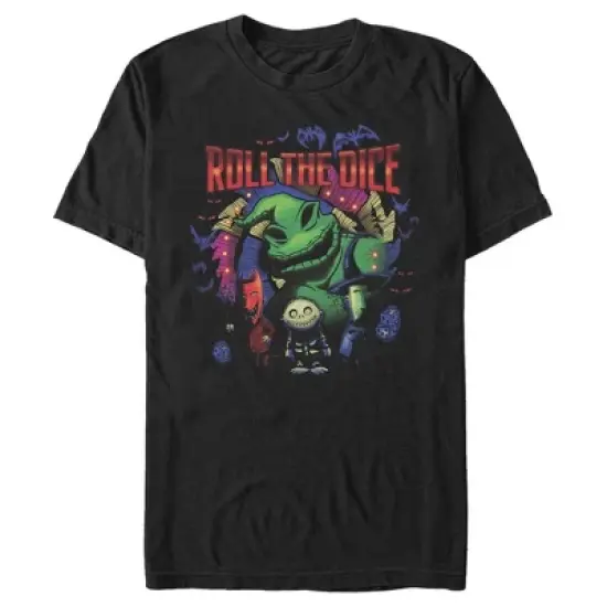 Men's The Nightmare Before Christmas Oogie Boogie Roll the Dice T-Shirt image {4}