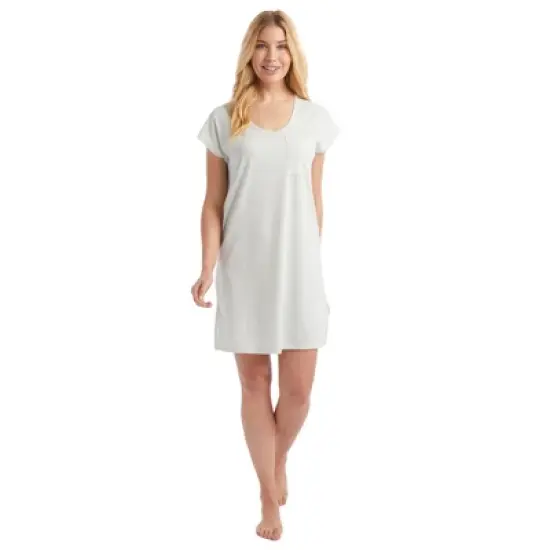 Softies - Boyfriend - 36" Cap Sleeve Sleep Shirt with Pocket image {5}