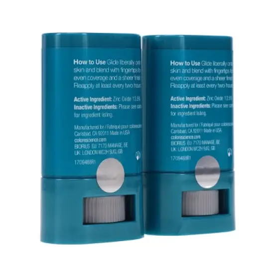 Colorescience Sunforgettable Total Protection Sport Stick SPF 50 0.63 oz 2 Pack image {2}