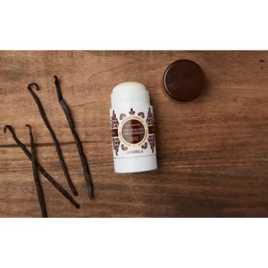 Lavanila Natural Solid Deodorant - Pure Vanilla - Aluminum-Free 2oz image {3}