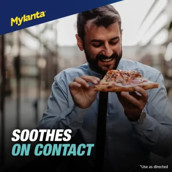 Mylanta Multi-Symptom Stomach Remedy Liquid Mixed Berry 16 Oz image {5}