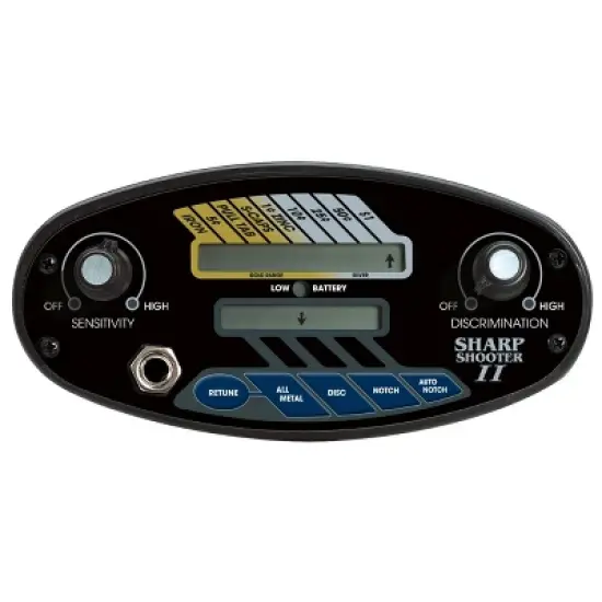 Bounty Hunter Sharp Shooter II Metal Detector Kit - Black image {2}