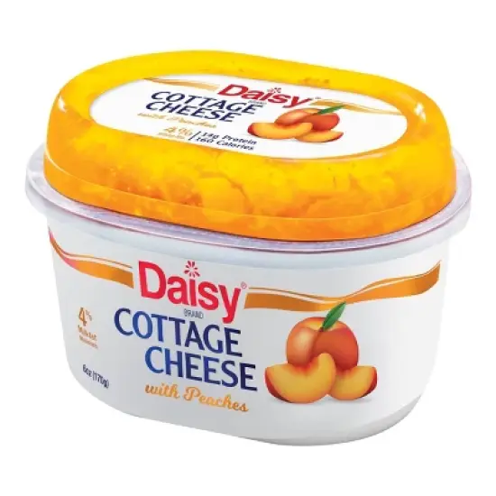 Daisy Cottage Cheese with Peaches - 6oz image {5}