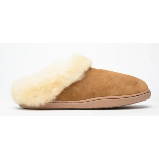 Minnetonka Women's Suede Sheepskin Mule image {2}