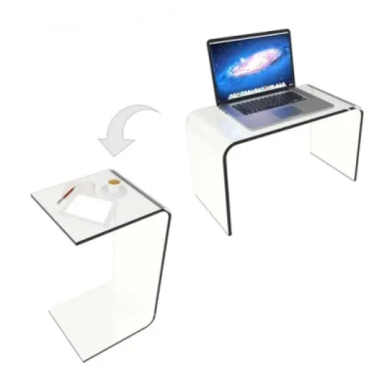 Multipurpose Acrylic Lap Desk Clear - Hastings Home image {1}