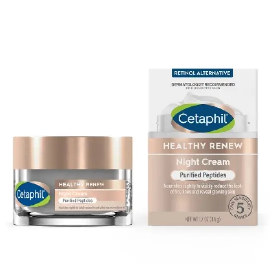 Cetaphil Healthy Renew Night Face Cream - 1.7oz image {2}