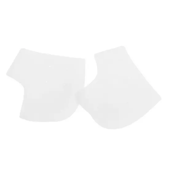 Unique Bargains Silicone Tape Hole Heel Protectors 1 Pair image {4}