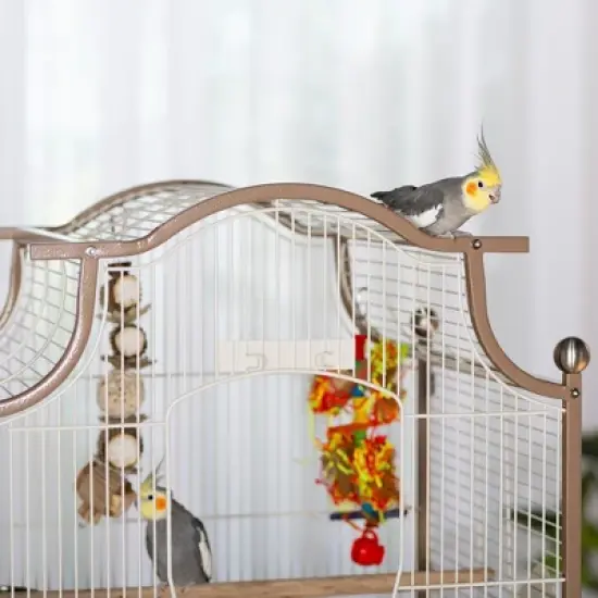 Prevue Pet Products Pagoda Cockatiel Bird Cage - Coco 3141 image {9}