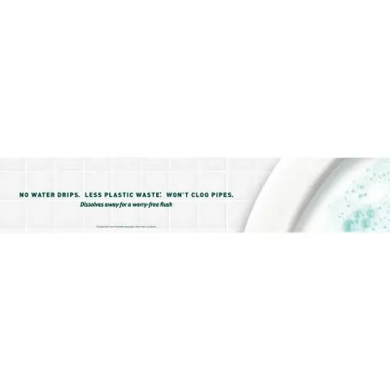 Scotch-Brite Scrub & Drop Dissolvable Toilet Bowl Cleaning System - 1 Wand & Stand and 4 Dissolvable Refill Tablets image {2}