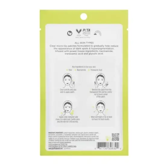 Pacifica Kale Dissolve Dark Spot Micropatches - 4ct image {2}