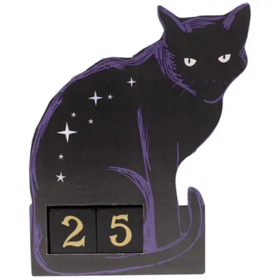 Dyno - Cat Calender - Halloween Decor - 9 in. - Case of 6 image {1}
