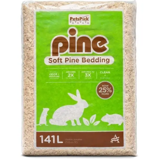 PetsPick Kiln Dried Soft Pine Bedding For Small Pets image {6}