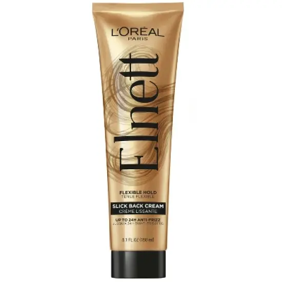 L'Oreal Paris Elnett Anti-Frizz Slick Back Styling Cream for Flexible Hold - 5.1 fl oz image {10}