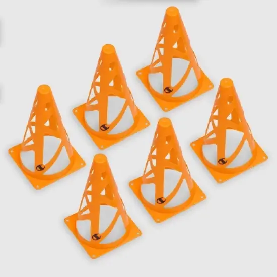 Champion Agility Cones 6pk image {1}