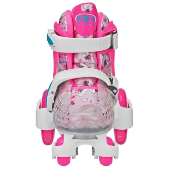 Roller Derby Sport Kids' Roller Skate - Unicorn Pink/White M image {4}