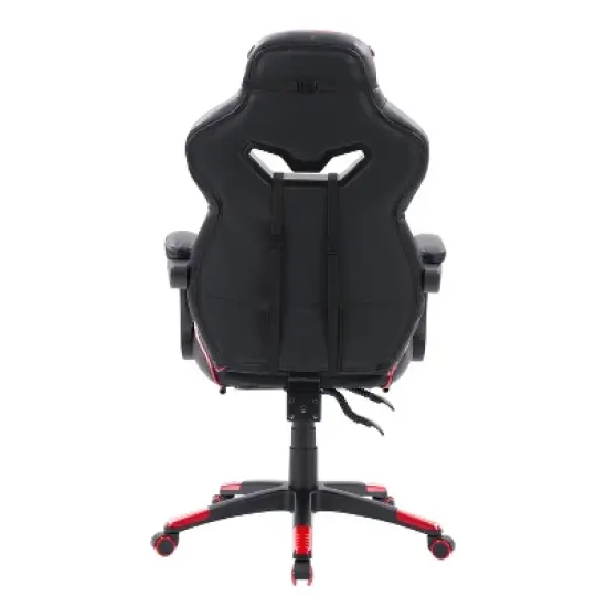 Doom Gaming Chair Black and Red - CorLiving image {5}