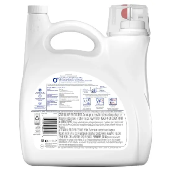 Tide Zero Soft Liquid Laundry Detergent - Lavender Scent image {2}