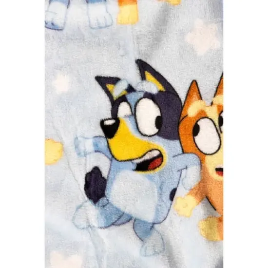 Bluey Pillow and Throw Blanket Blue image {3}