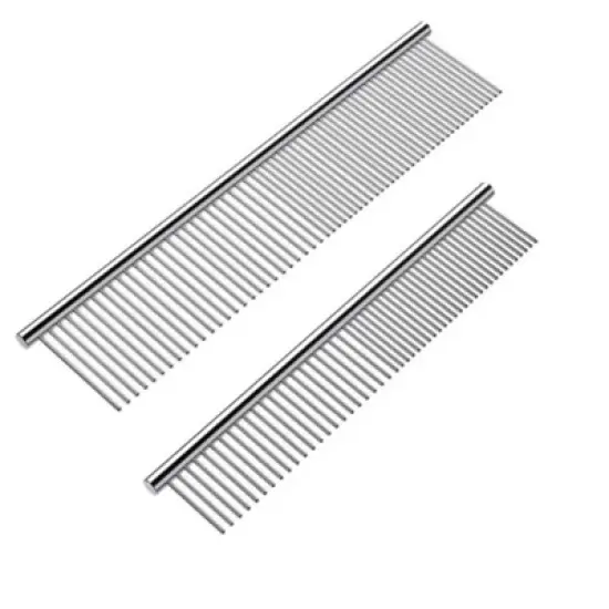 Bellura Pet - Stainless Grooming Comb for Pets - Silver image {4}