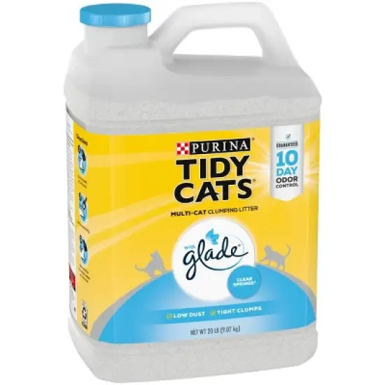 Purina Tidy Cats with Glade Tough Odor Solutions Multiple Cats Clumping Litter image {3}