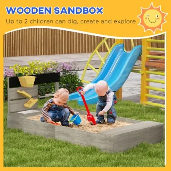 Dexmalle Wooden Sandbox with Liner image {2}
