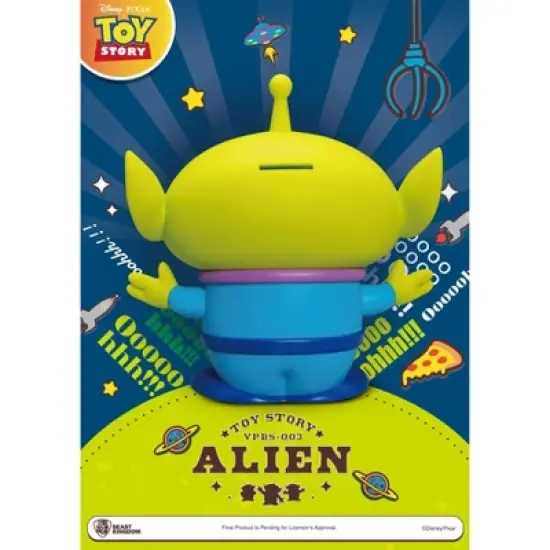 TOY STORY Small Vinyl Piggy Bank: ALIEN image {4}
