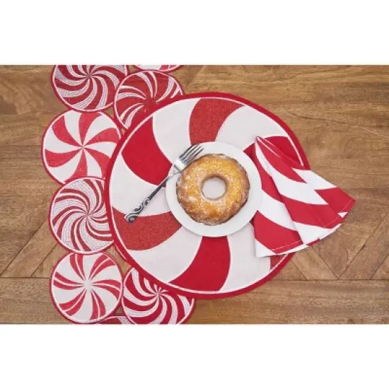 C&F Home Peppermint Table Runner 13" x 51" image {3}