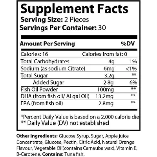 Natural Extract OMEGA 3 GUMMIES 60 count image {2}