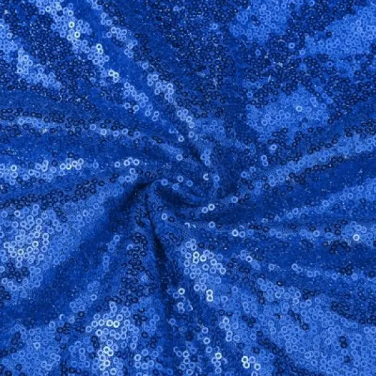 Unique Bargains Polyester Sequin Round Tablecloth for Dining Room Parties Dances 2 Pcs image {2}