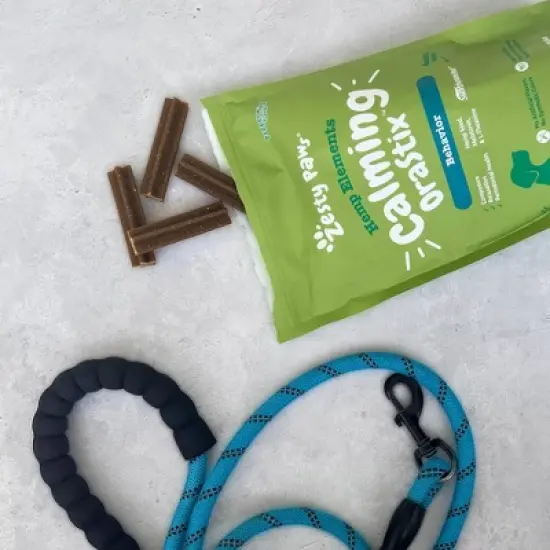 Zesty Paws Hemp Elements Behavior Calming OraStix for Dogs - Peppermint Flavor image {2}