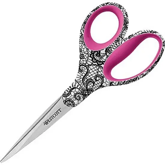 Westcott Scissors Decorative Handles 3-1/2"Wx8"Lx1/2"H AST 16660 image {1}
