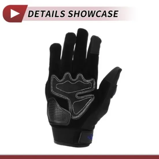 Unique Bargains Motorcycle Polar Fleece Gloves 1 Pair image {5}
