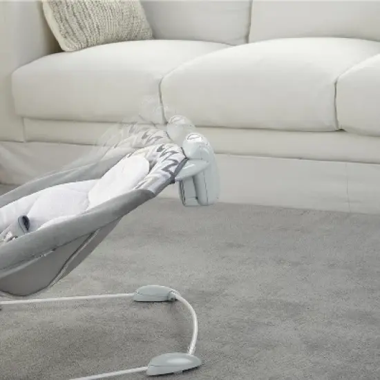 Ingenuity SmartBounce Automatic Baby Bouncer Seat with Music & Nature Sounds image {4}