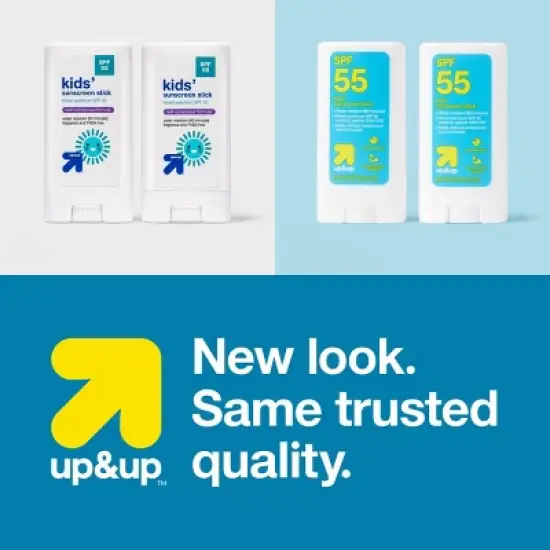 Kid's Sport Sunscreen Stick - SPF 55 - 0.47oz/2pk - up&up&trade; image {6}