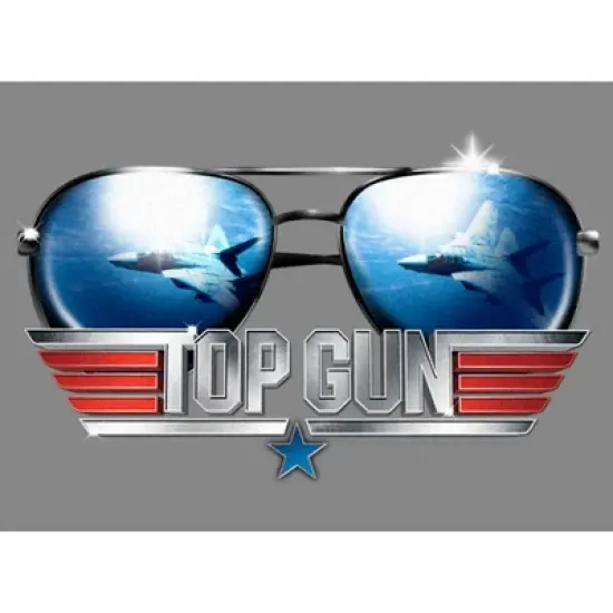 Boy's Top Gun Aviator Sunglasses Logo Performance Tee image {1}