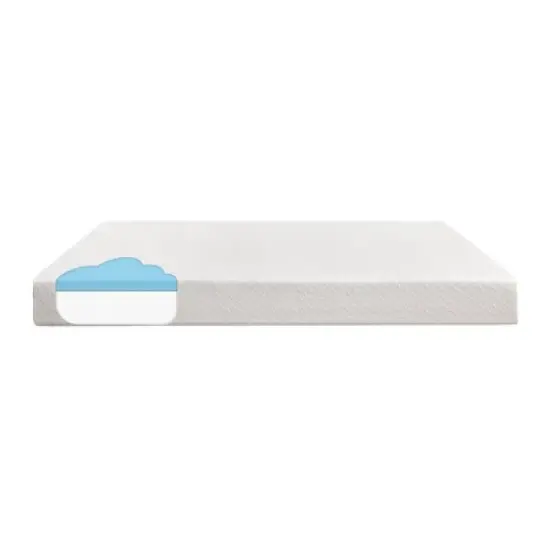 Serta Medium Firm 8" Gel Memory Foam Mattress image {7}