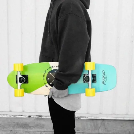 Yocaher 27" Complete Mini Cruiser Skateboard - Wander Golem image {4}