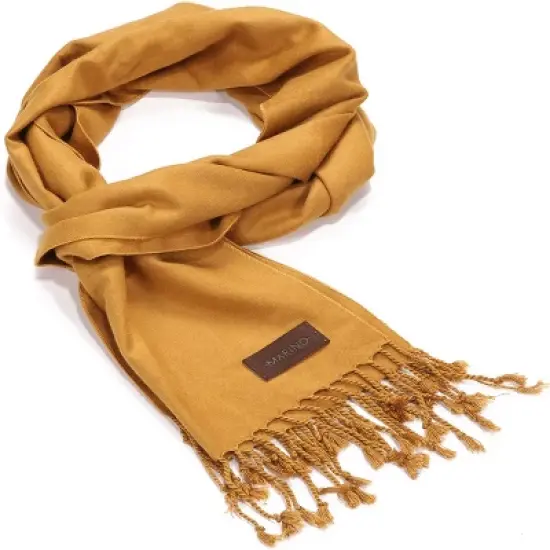 Mio Marino | Women's Solid Fringed 100% Cotton Scarf image {12}