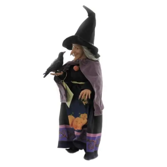 Jim Shore 20.0 Inch Raven's Spell Halloween Figurine , Halloween Decor Crow Halloween (1PC) image {2}