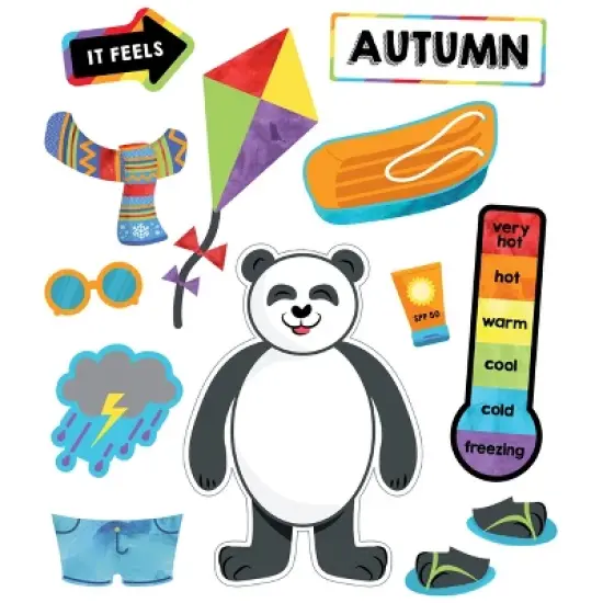 Carson Dellosa Education Weather Bulletin Board Set, Grade PK-2 (56 pieces) image {5}