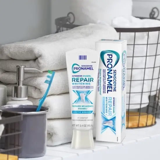 Sensodyne Pronamel Intensive Enamel Repair Whitening Artic Breeze - 3.4oz image {11}