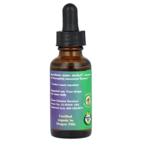 Flower Essence Services Baby Blue Eyes, Flower Essence, 1 fl oz (30 ml) image {1}