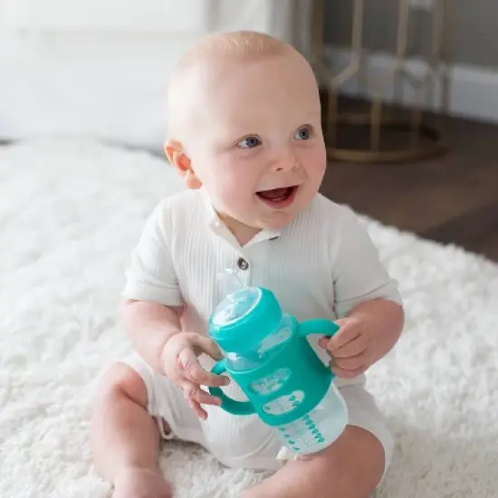 Dr. Brown's Wide-Neck Sippy Bottle with Handles - 2pk image {2}