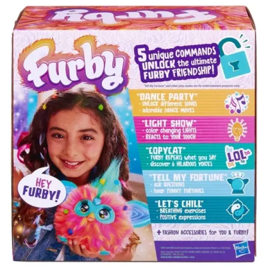 Furby Coral Interactive Plush Toy image {3}