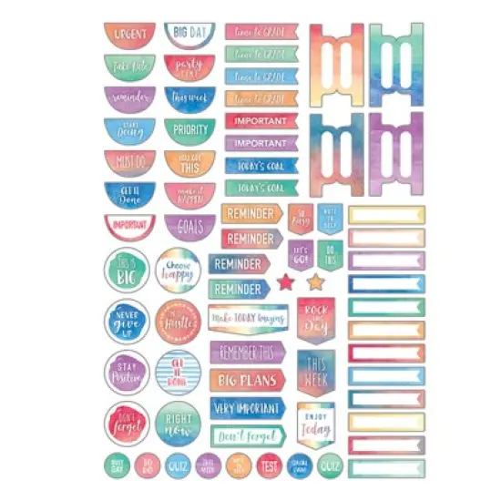 Teacher Created Resources Watercolor Lesson Plan and Record Book image {3}