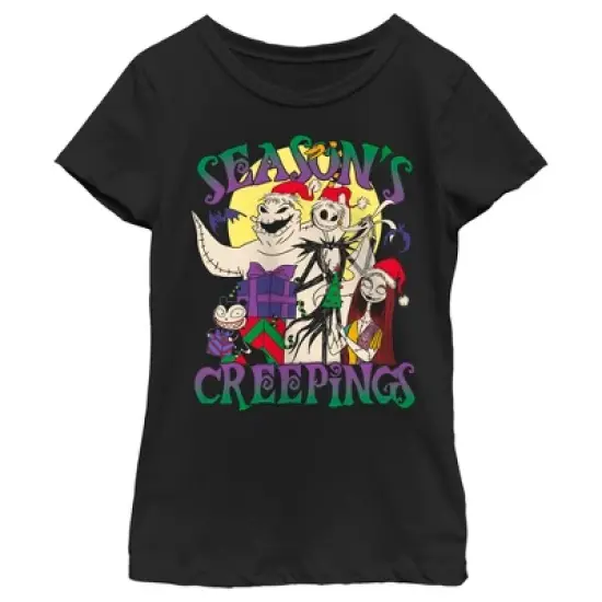 Girl's The Nightmare Before Christmas Season's Creepings T-Shirt image {3}