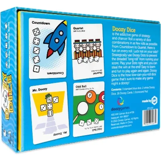 Doozy Dice - A Dice Game of Strategy and Chance image {2}