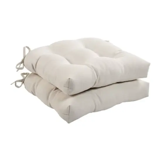 Rolston 2pc Indoor/Outdoor Tufted Seat Cushion Set - Haven Way image {9}